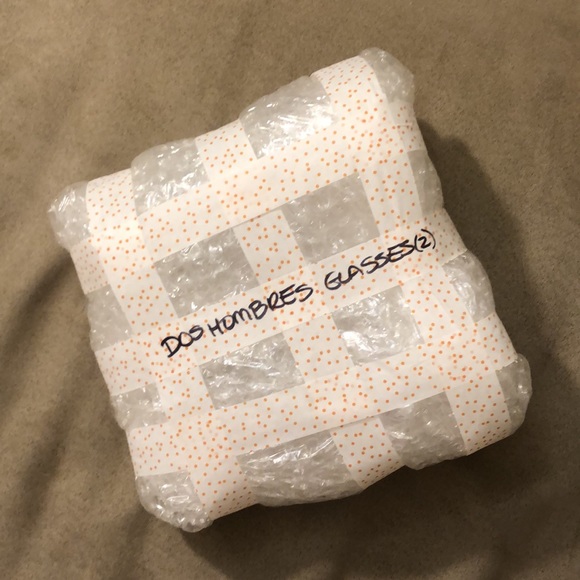 🫏🫏 Set of Two Dos Hombres Glasses. One new one used. - Picture 9 of 14